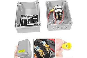 1522 Pump Start Relay 110V / 220V 24V Coil with Housing 3...