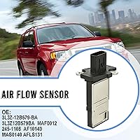 Vista 4 de Sensor de flujo de aire masivo MAF compatible con Ford Escape Expedition Explorer F150 F250 F350 Lincoln MKX MKZ Navigator Town Car Mercury Mariner