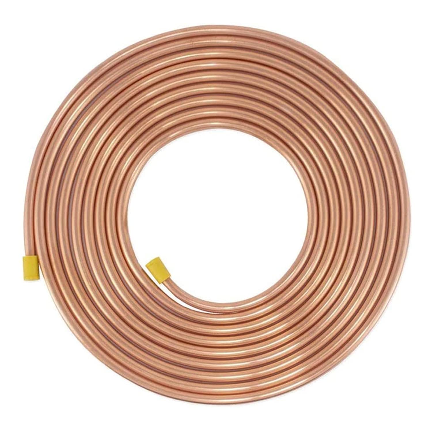 Kupfer-Rundrohr, gewickelt, Länge 1 m, Wandstärke 1 mm/Außendurchmesser/12 mm(15.88Mm)