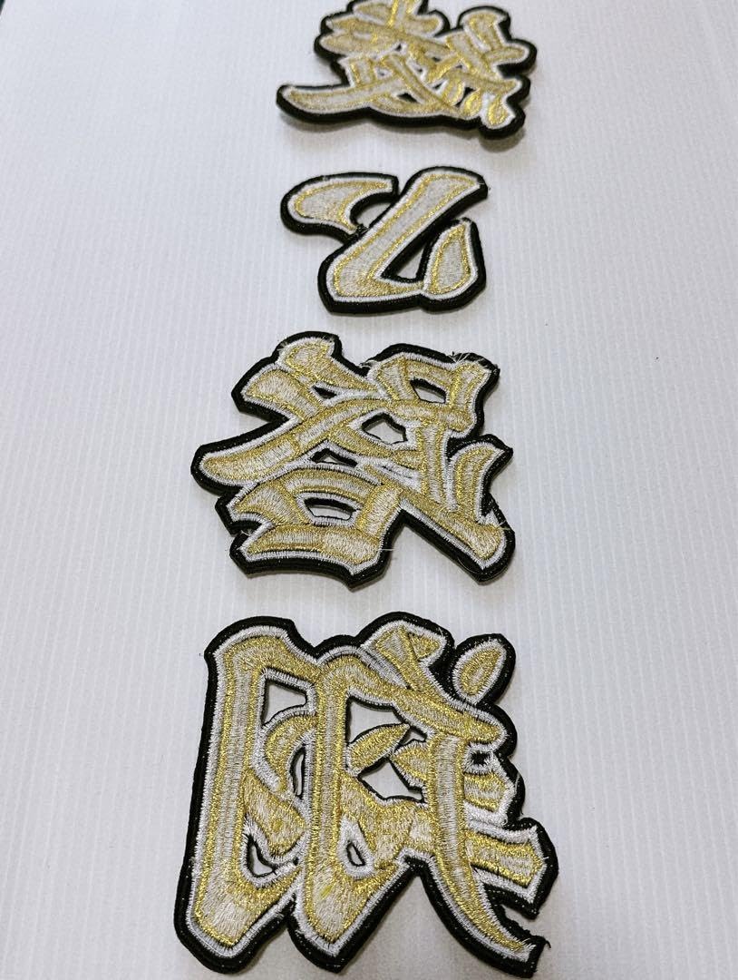 Amazon.co.jp: 氣志團 綾小路翔 刺繍 ワッペン 学ラン 特攻服 コスプレ