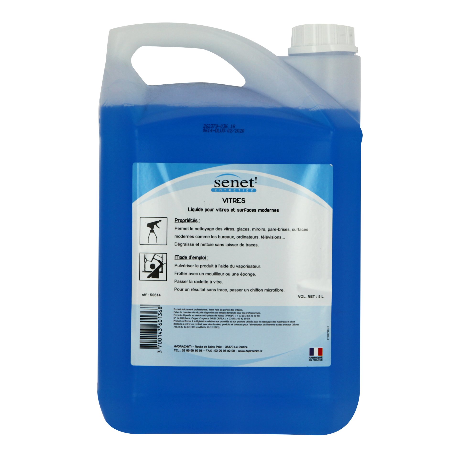 123983 - Detergente professionale per vetri e superfici da 5 litri