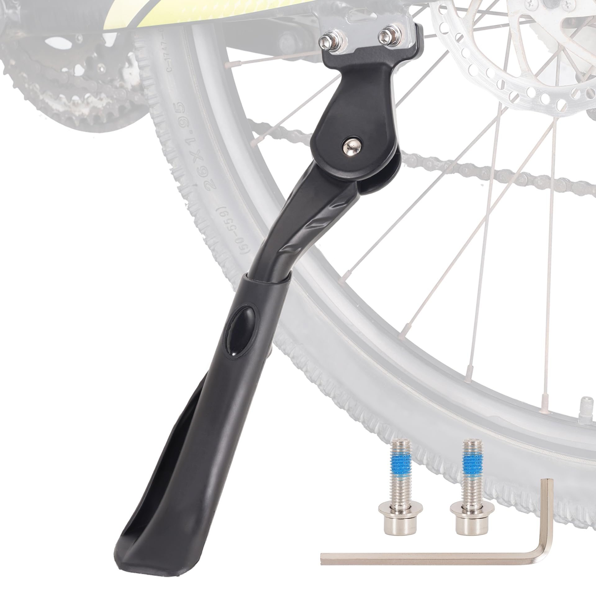 Bike Kickstand for Adult Bike, Black