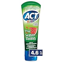 Vista 10 de ACT Kids - Pasta de dientes con flúor anti-caries 4.6 oz. Sabor explosión de goma de mascar