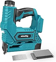 Vista 1 de Clavadora inalámbrica compatible con batería Makita de 18 V, 5/8 a 1-1/4 pulgadas, calibre 18, pistola de clavos 2 en 1 con 2000 clavos