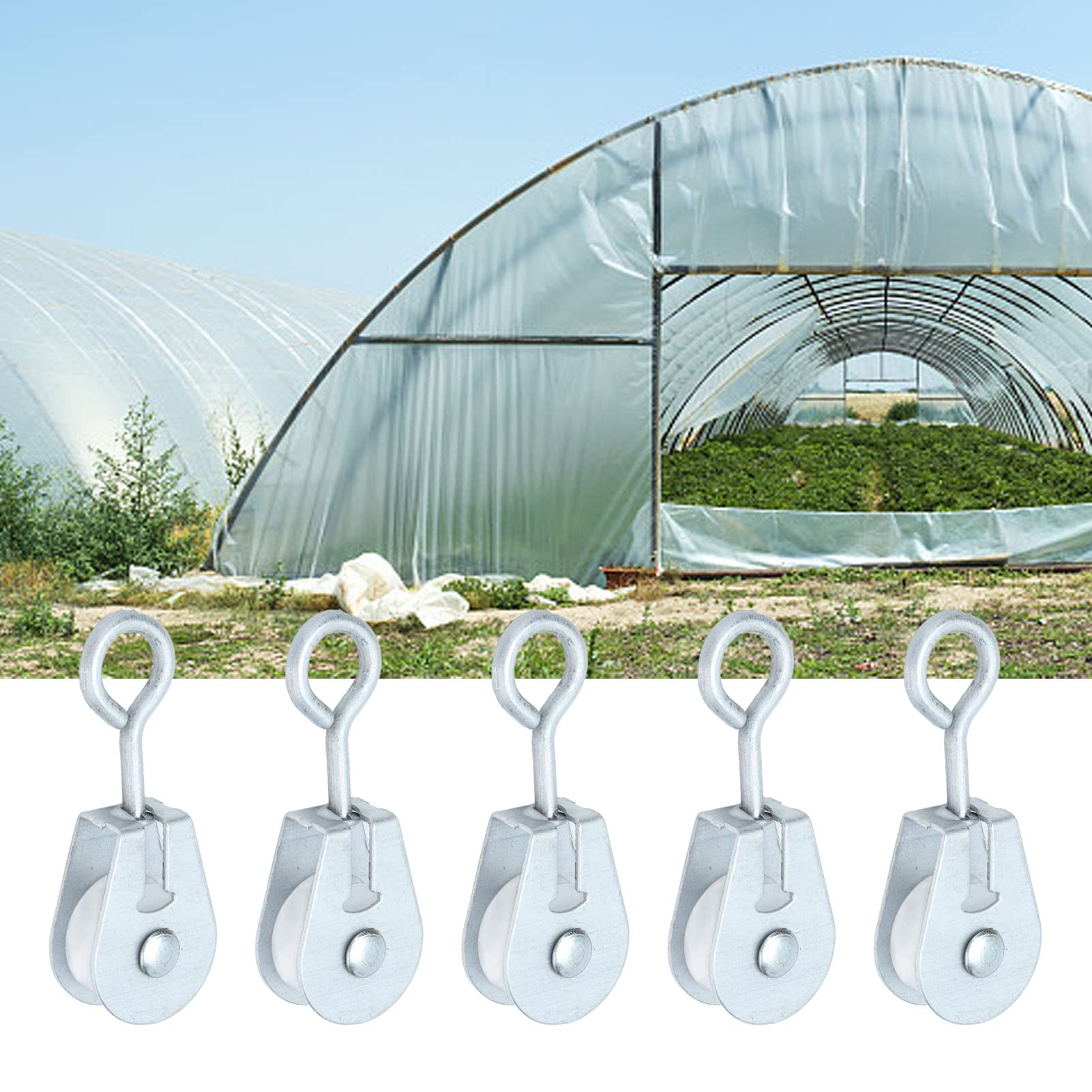 Lot de 25 poulies durables, Portables, compactes, faciles à remplacer, Pratiques et Pratiques pour l'
