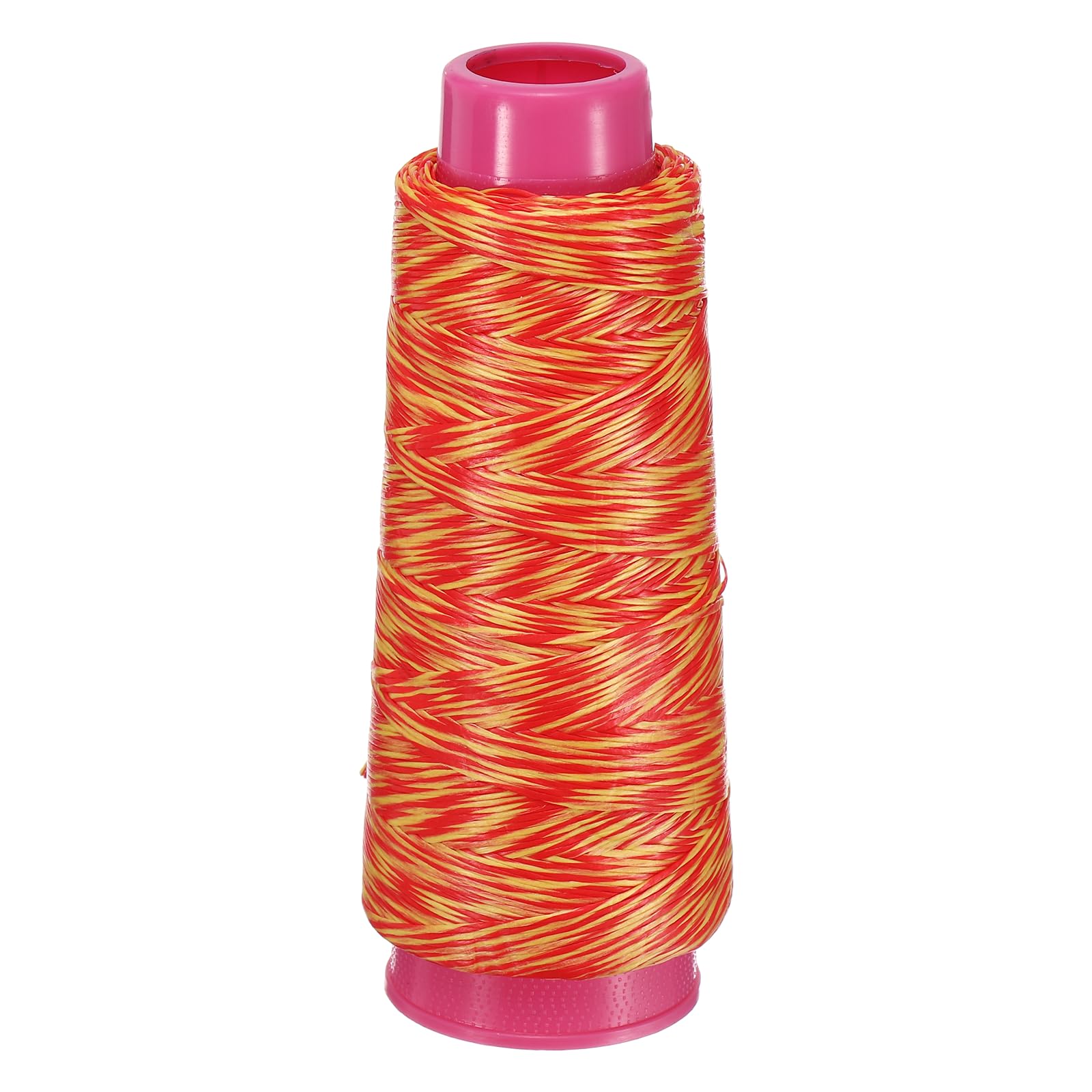 YELARXI Archery Bow String Serving Thread, 0.03" Dia Durable Bowstring Thread Accessories 131 Yard/120M & 1600D PE & Yellow/Red-Fitting For(Tying Peep Sight Nock/Compound/Recurve Bow)