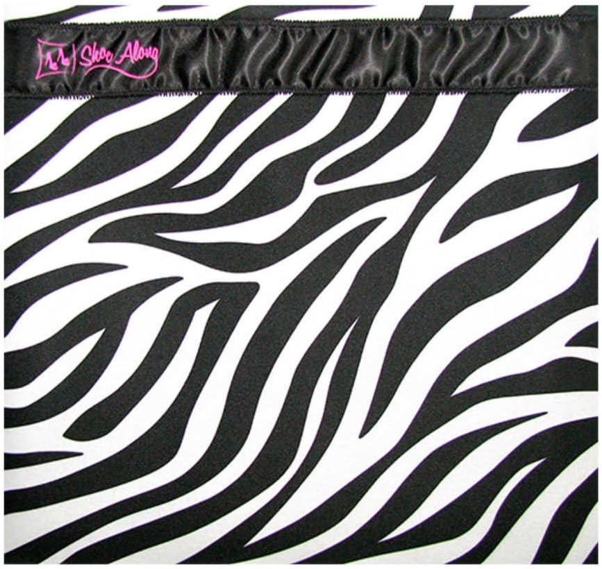 Shoe Along Women's Sassy Zebra Shoe Bag One Size