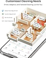 Vista 5 de Lefant Robot Vacuum and Mop Combo, 8 Weeks Self-Emptying with Dual Dustbin Options, 6000Pa LiDAR Robotic Vacuum Cleaner with Precision Mapping