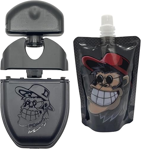 Miniatura 1 de Protector bucal autolimpiante y estuche de retención con solución de limpieza, almacenamiento para protectores nocturnos, alineadores, protectores