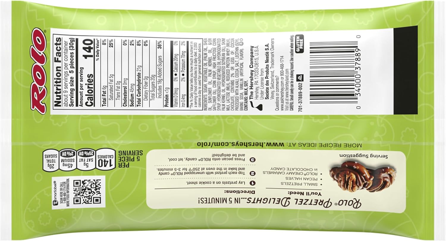 ROLO Rich Chocolate Carels, Easter Candy Bag