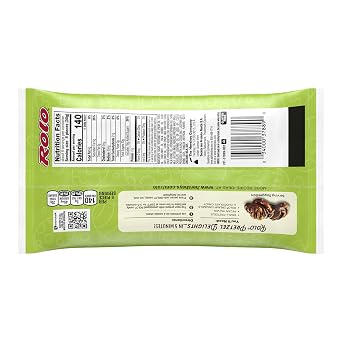 ROLO Rich Chocolate Caramels, Easter Candy Bag, 9.9 oz