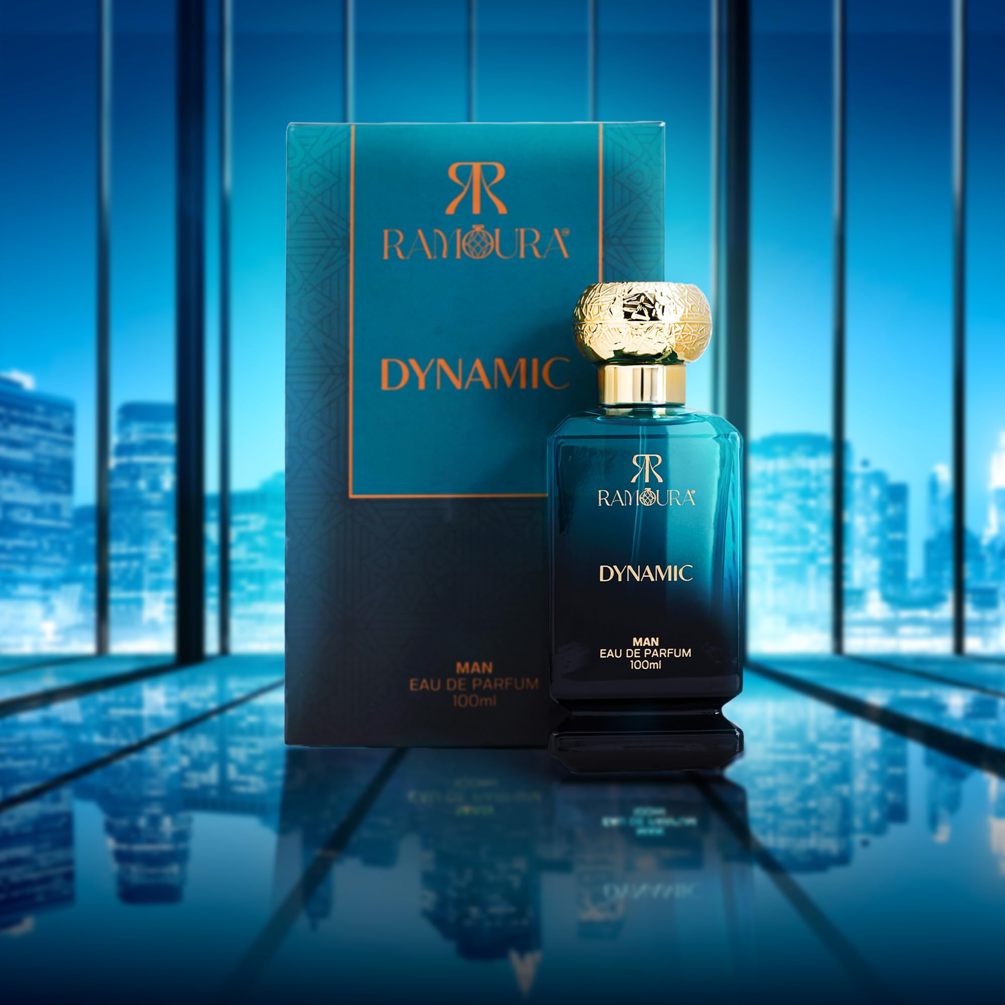RAMOURA DYNAMIC Eau De Parfum for Men – Fresh, Long-Lasting Perfume | Bold & Invigorating Scent | 100ml-image-27