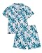 Bboys Coco Shorts Set-Blue-10T
