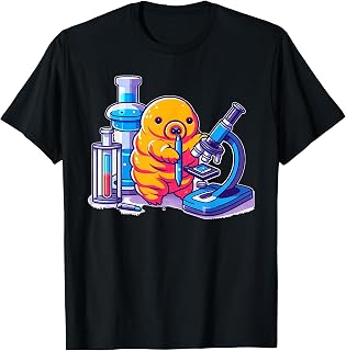 Microbiologist Tardigrade Water Bear In Microbiology Lab T-Shirt