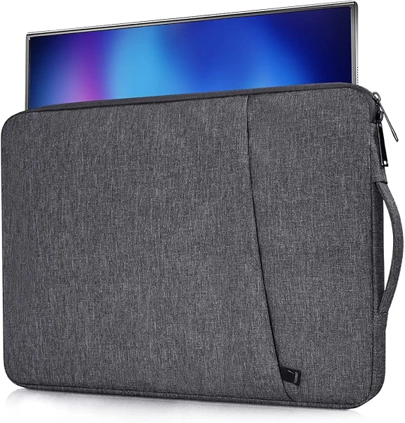 Portable Monitor Case 17.3 Inch, Carrying Computer Bag Compatible with ASUS ViewSonic Portable Monitor, Space Grey
