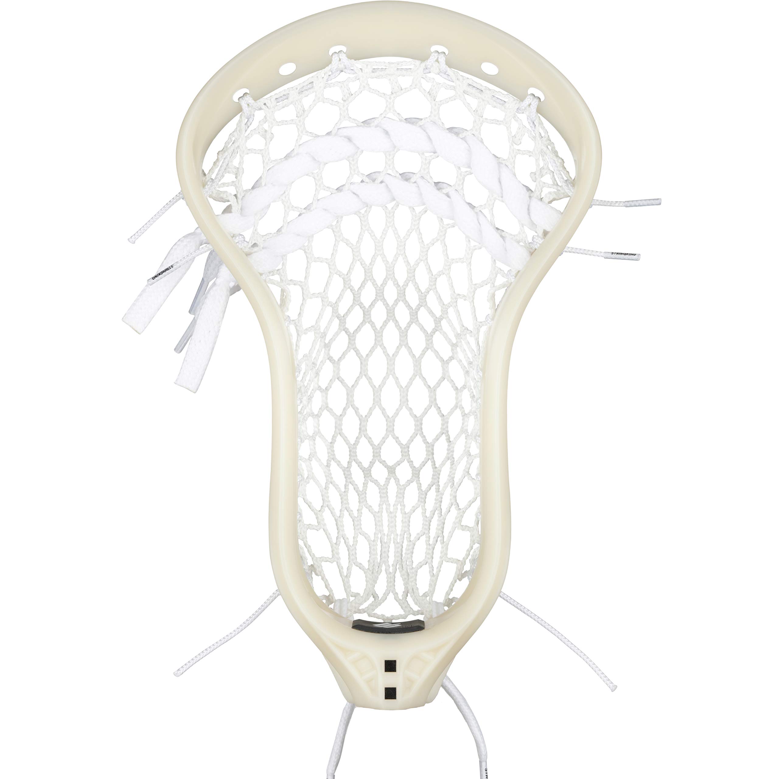 StringKingMen's Mark 2F Stiff Faceoff Lacrosse Head Strung with Type 4F Mesh