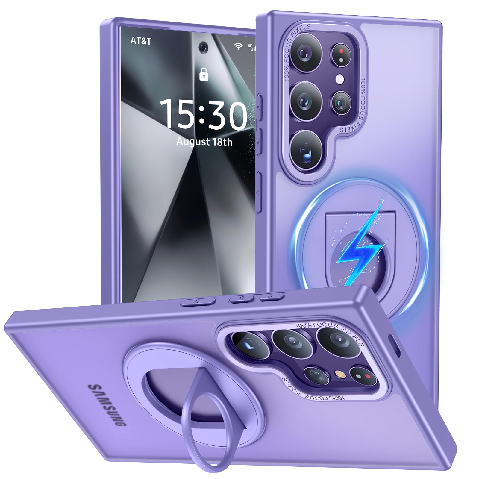 Galaxy S22 Ultra 専用 Amazon.co.jp: Galaxy S22 Ultra 用 ケース Magnetic対応 リング付き