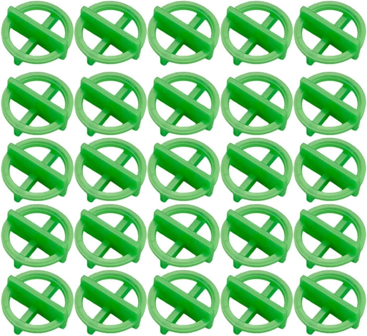Tile Spacers 500/1000Pcs Tile Leveling System Spacers Clips Wedge for Floor Wall For Tiling with Plastic Material and Size Range 1 to 3mm(1000Pcs,2.5mm)