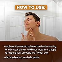 Vista 4 de Clubman Pinaud Colonia para Afeitar Virgin Island Bay Rum, Fragancia para Después del Afeitado, 6 fl oz