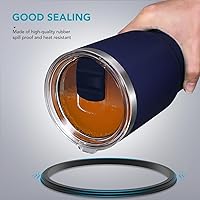 Vista 65 de Tapa con popote para vaso de 30 onzas, tapas de repuesto compatibles con YETI Rambler de 30 onzas, vaso con popote de 35 onzas, sin BPA e