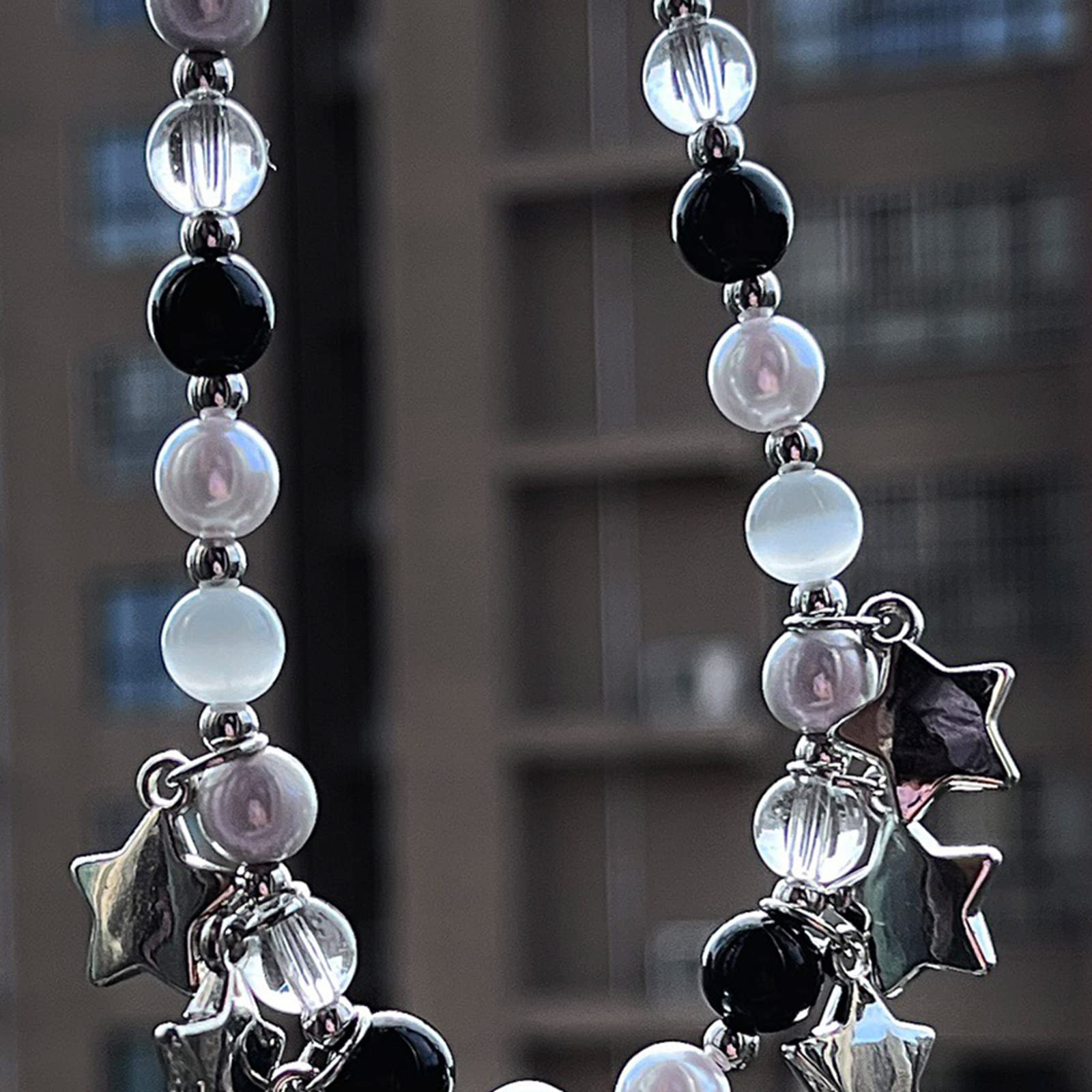 Lot De 2 Ensembles De Colliers Y2K Avec Bracelets En Forme D