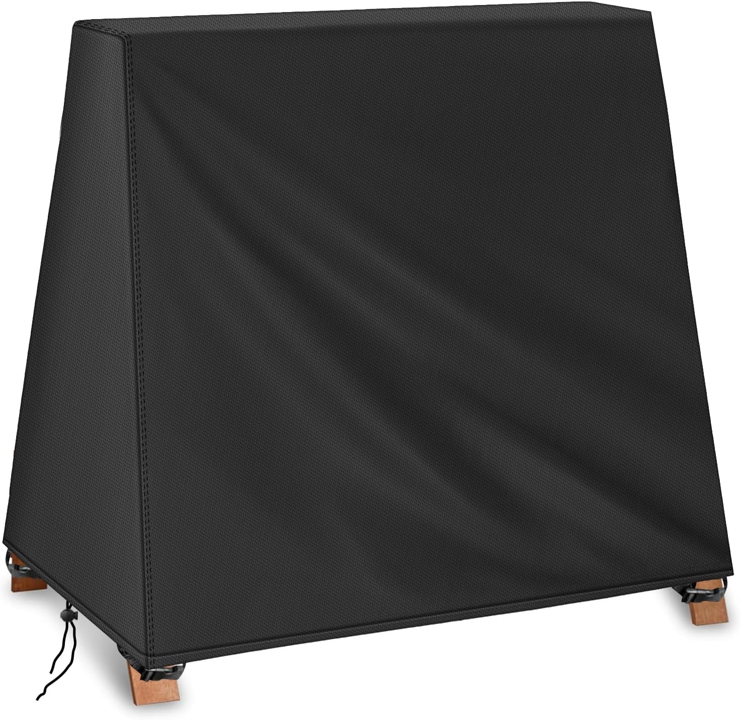 Swing Cover, 420D Oxford Waterproof Outdoor Furniture Porch Cover Glider Hammock Cover A Frame Patio Swing Dust Cover (66" L x 49" W x 66" H)