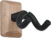 Gator Frameworks Wall Ukulele/Mandolin Hanger with Black Mounting Plate (GFW-UKE-HNGRBLK)