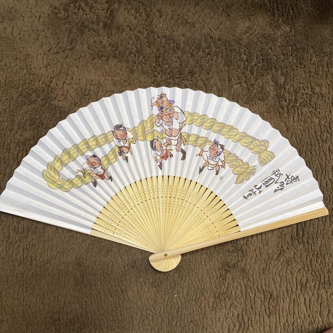 Amazon.co.jp: 博多 お祭りセット どんたくしゃもじ 博多祇園山笠扇子