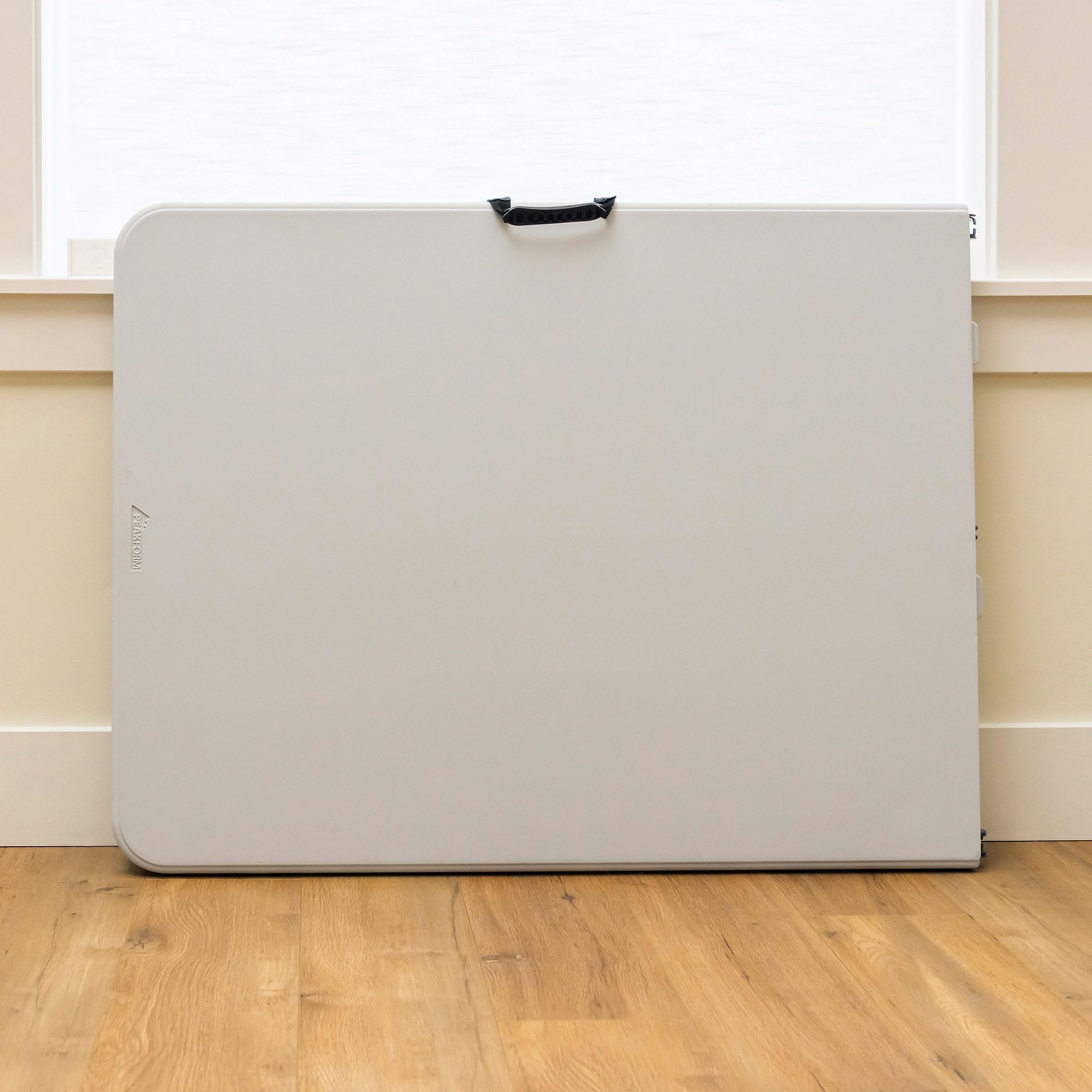 PEAKFORM Mesa Rectangular Plegable, Medidas 180x70x74cm, Ultrarresistente Blanco Granito, Mesa Exterior, Interior, para jardín, Terraza, Eventos, Catering, Mesas Grandes (92129)