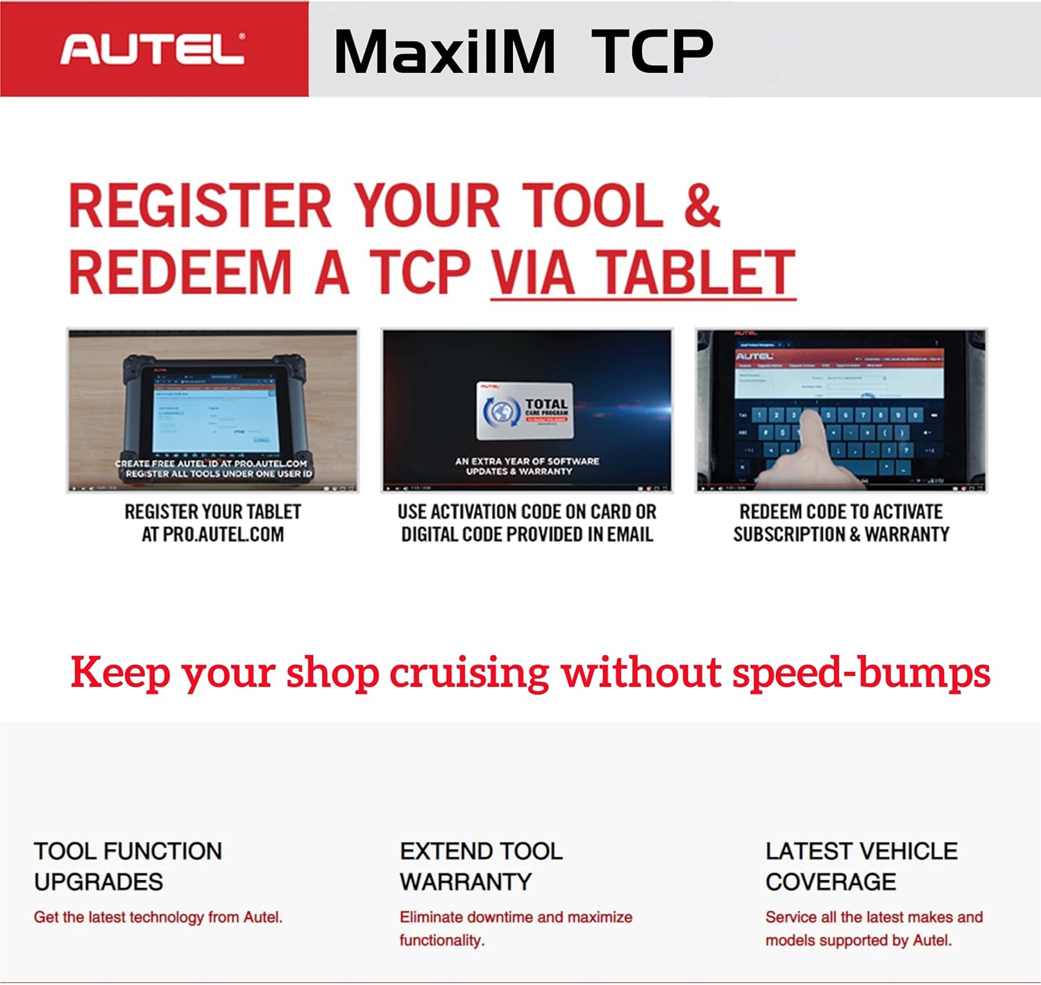 Autel Total Care Program for Autel MaxiIM IM508 S (IM508 1 Year Update Card)