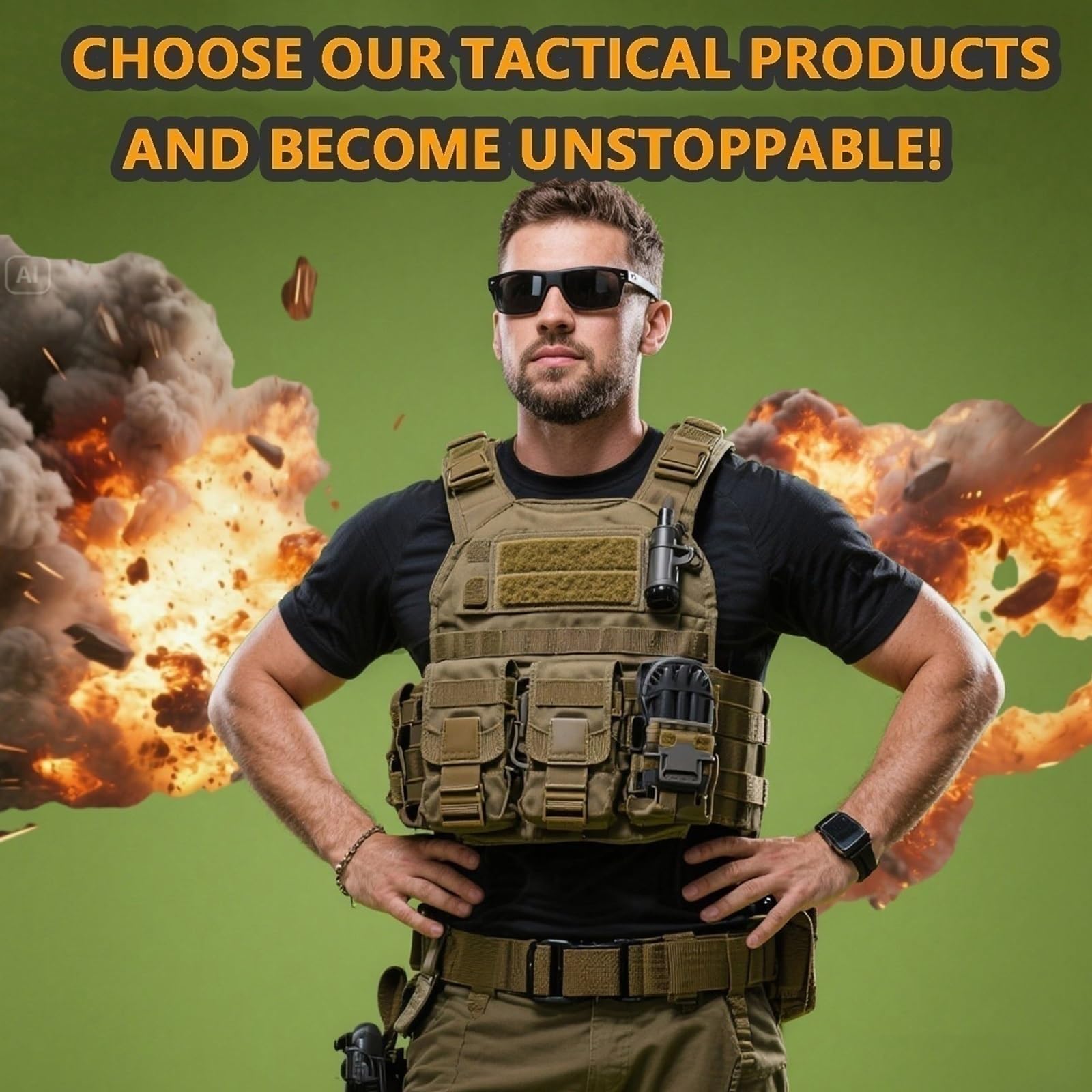 Kask taktyczny z szybkim uderzeniem z mikrofonem i słuchawkami, regulowany z futerałem na kask, idealny do Airsoft, Cosplay i wojskowego sprzętu taktycznego