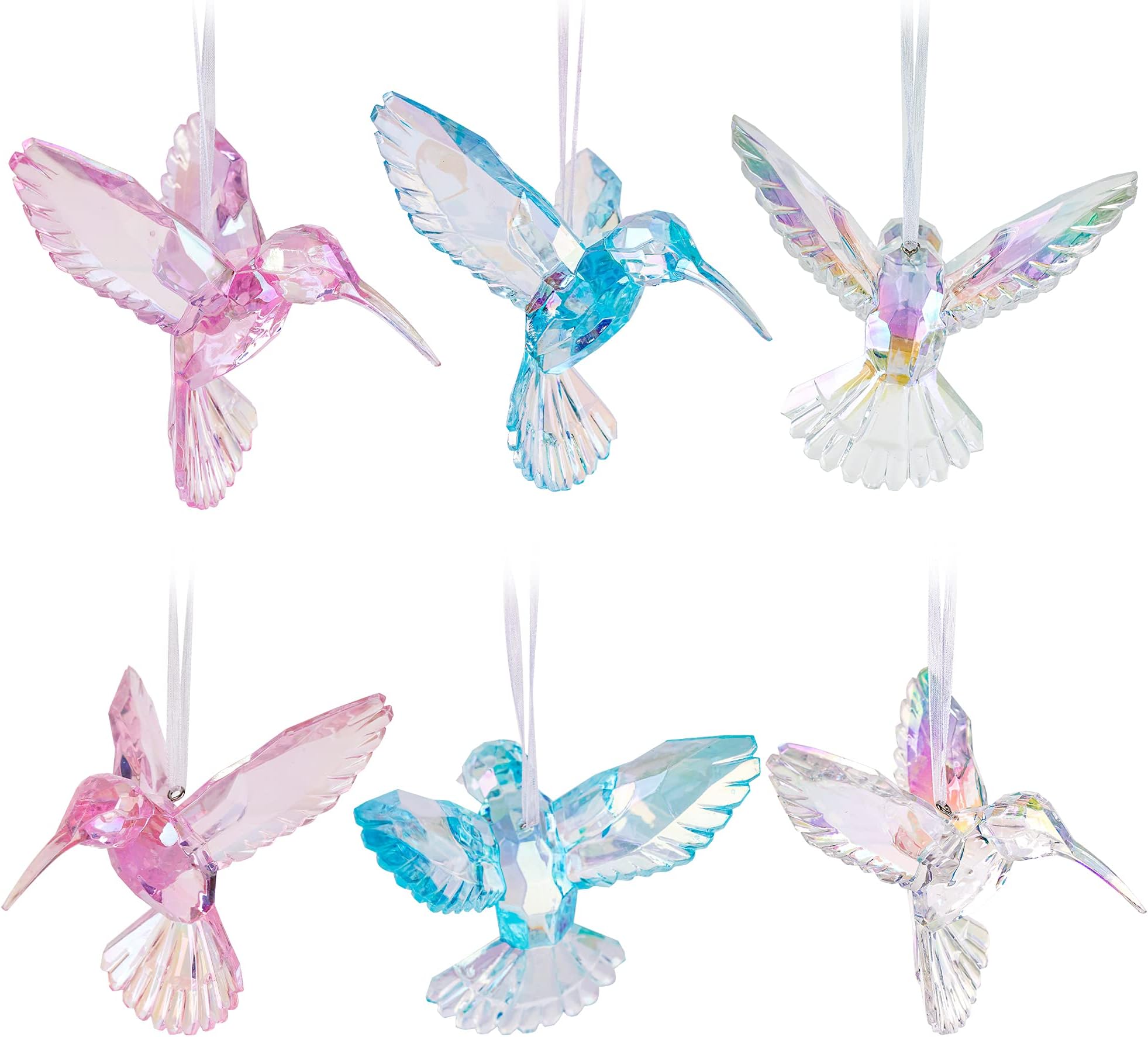 Iridescent Jade Hummingbird Ornament main image 0