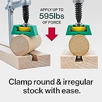 Vista 5 de MICROJIG Matchfit DVC-850AP 2 en 1, abrazadera de cola de milano en línea y pista, verde