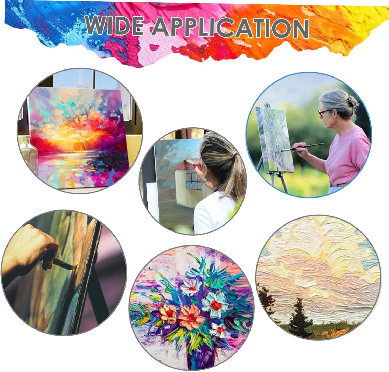 ARTIBETTER Aluminum Alloy Sketch Display Stand Folding Art Easel Stand for Painting Sign Holder Easy to Carry