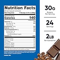 Vista 52 de Nutricost - Proteína aislada de suero de leche, sabor fresa y acai, 2 libras