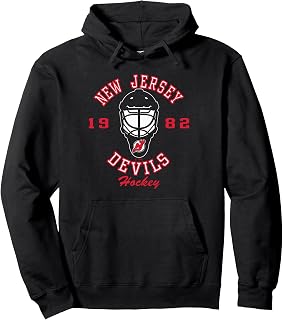 Hockey Mask Black Officially Licensed Pullover Hoodie