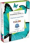 Hammermill Papier, impression laser, 32 Lb, 8.5 x 11, Lettre, 98 C'est brillant. 500 Feuilles / 1 La Râm (104646), Fabriqué dans le USA