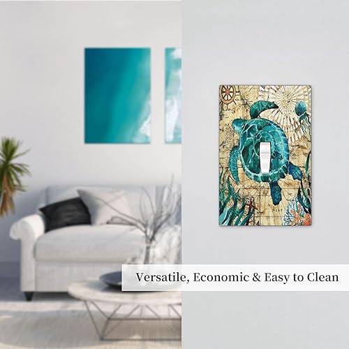 Vista 210 de Placa de pared con interruptor de luz de doble interruptor de pared para niños, diseño de dinosaurio, galaxia, espacio exterior, planeta, nebulosa