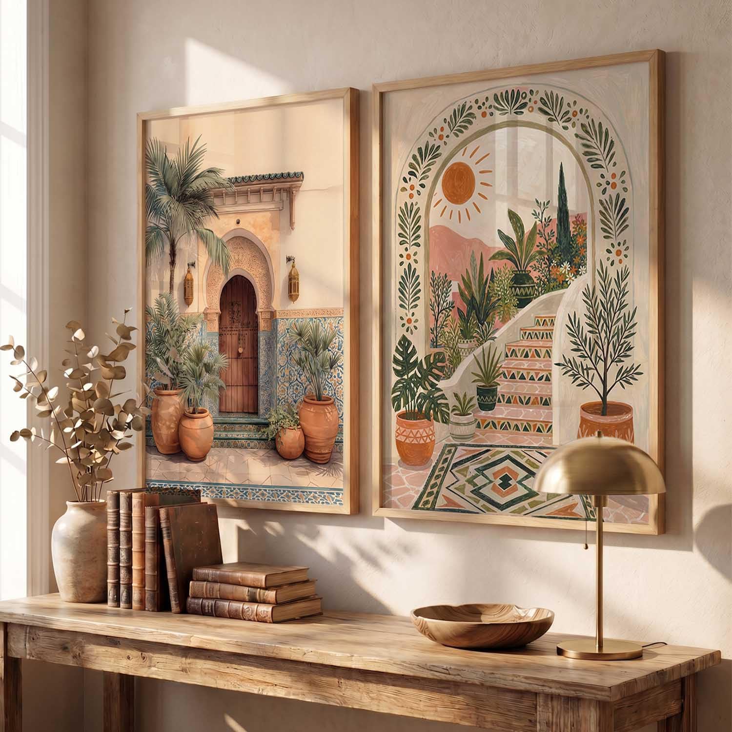 Modern Art Prints - Frame Set for Living Room -25 Modern Art Prints - Frame Set for Living Room -25