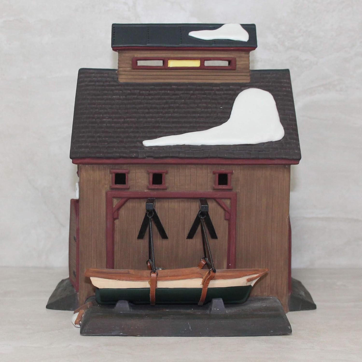 Department 56 Pierce boat works New England Village Heritage Village Collection building #56573