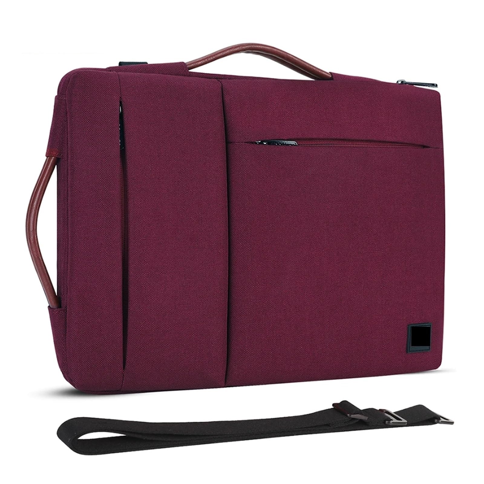 Bolsa Multiusos con Correa for Ordenador portátil, Funda asa for de 10, 13, 14, 15,6 y 17 Pulgadas, a Prueba Golpes para Ordenador