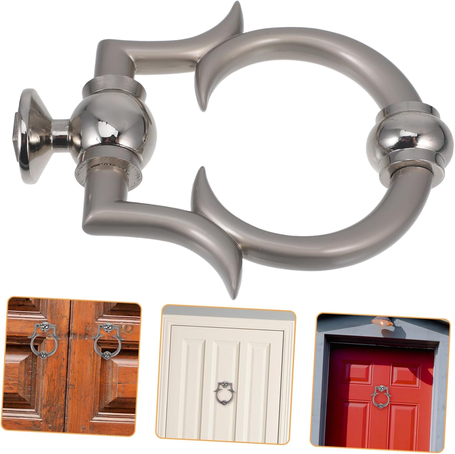 VILLCASE 5pcs Elegant European Door Decor Minimalist Front Door Accessory for Home Aesthetic Lightweight Design for House Front and Interior Decoration