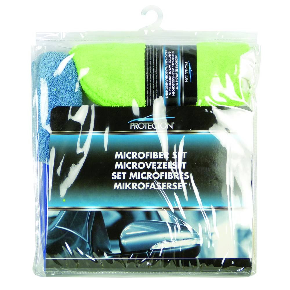 Protecton Microfiber set, One of the Common Color Values (Yellow, Green, Blue, Red, White) - Image 2