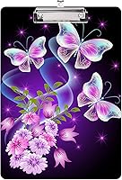 Vista 13 de Portapapeles de Moda, Portapapeles Decorativos de Madera Tamaño A4 Carta para Maestro, Enfermera, Doctor, Estudiante y Niños, Diseño Lindo