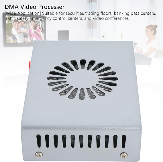 DMA Fuser HDMI Synthesizer Display Overlay, Video Processing Unit 2K 144Hz Adaptive Resolution No Debugging, for Securities Trading Banking Data Centers Data Transfer Optimization