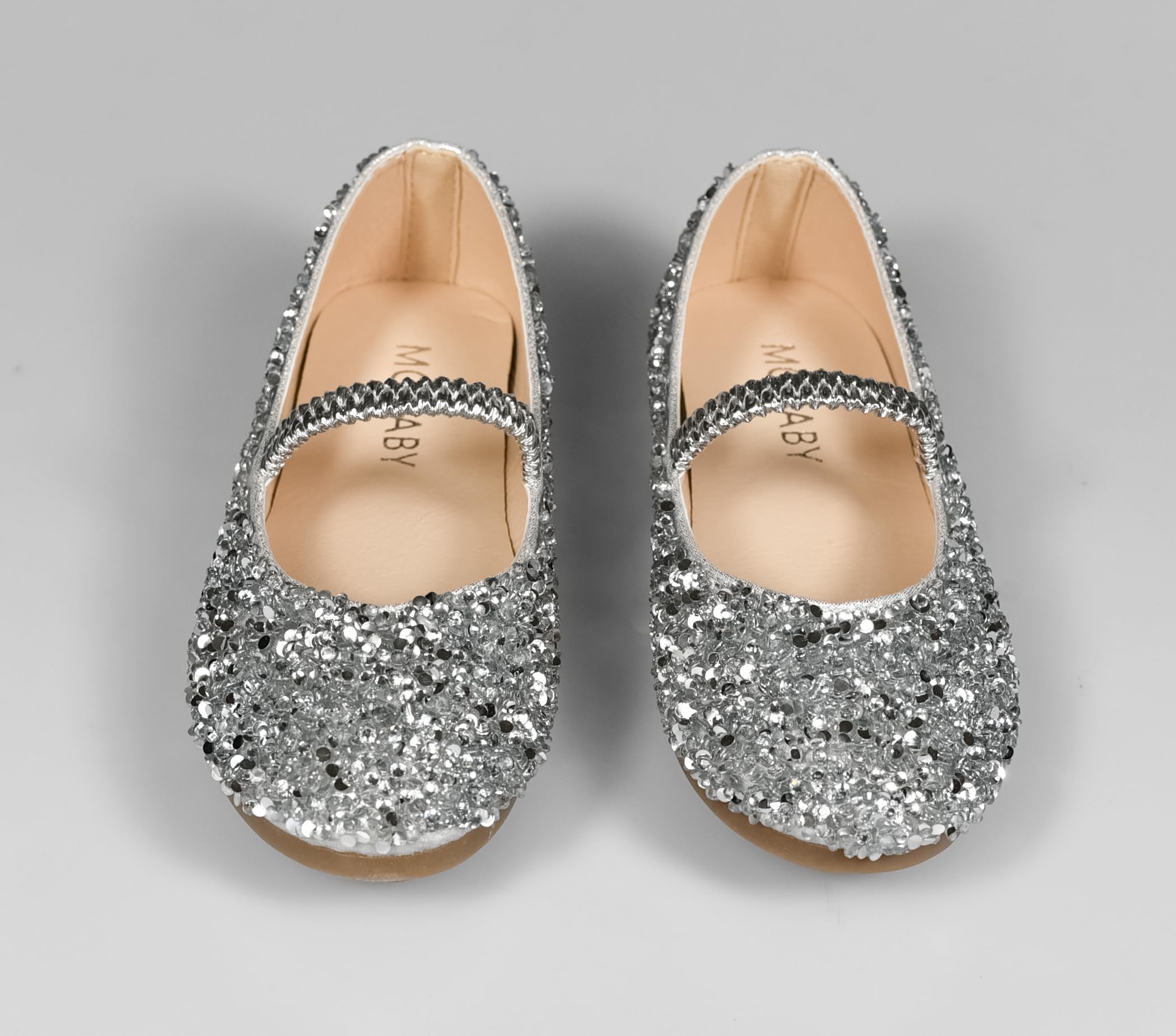 Zapatos de Princesa para Niñas con Lentejuelas Purpurinas para Disfraz, Fiestas, Bodas