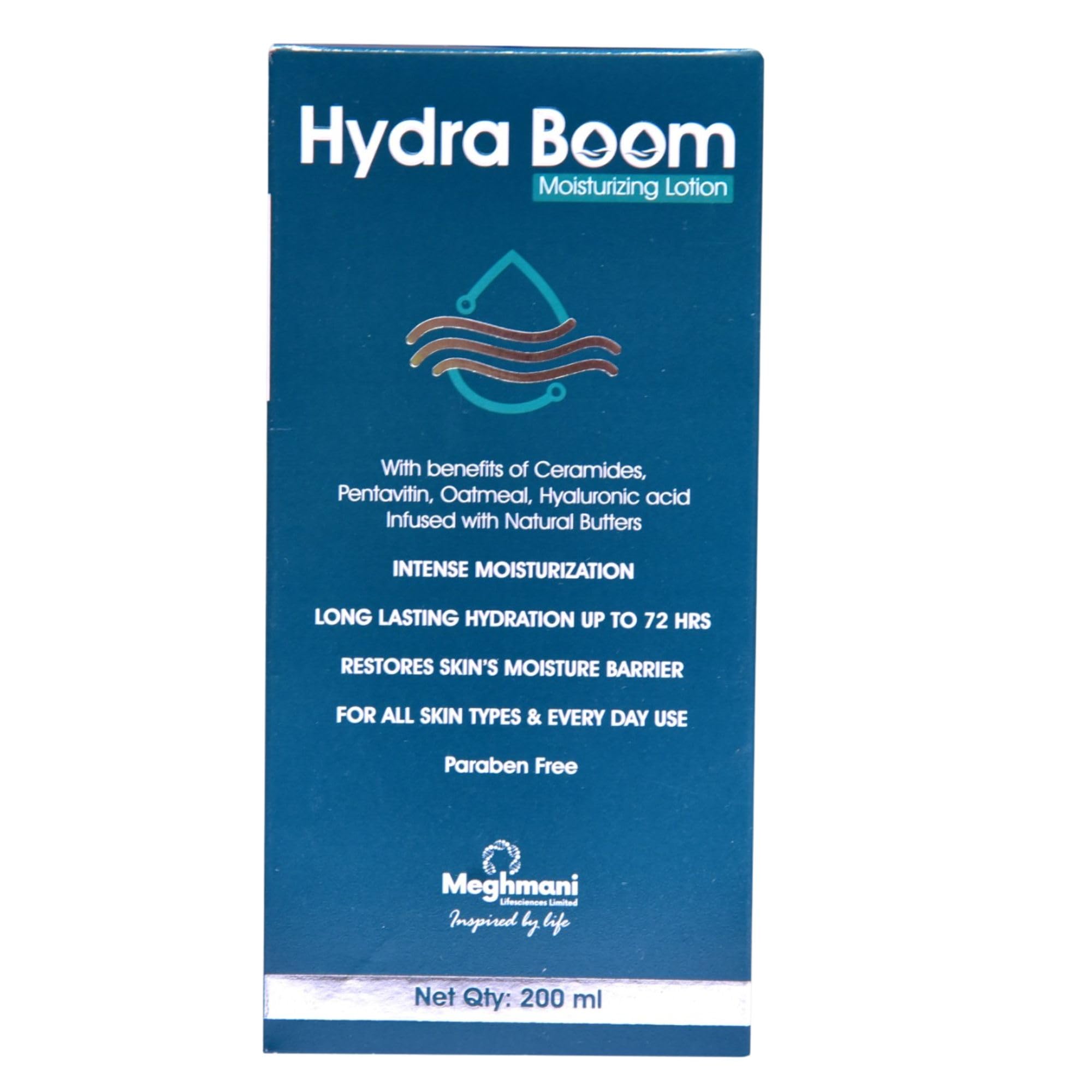 KMAY Hydra Boom Moisturizing Lotion | 72 Hours Long-Lasting Hydration | Restores Skin Barrier | Paraben Free | For All Skin Types - 200 ml-image-0