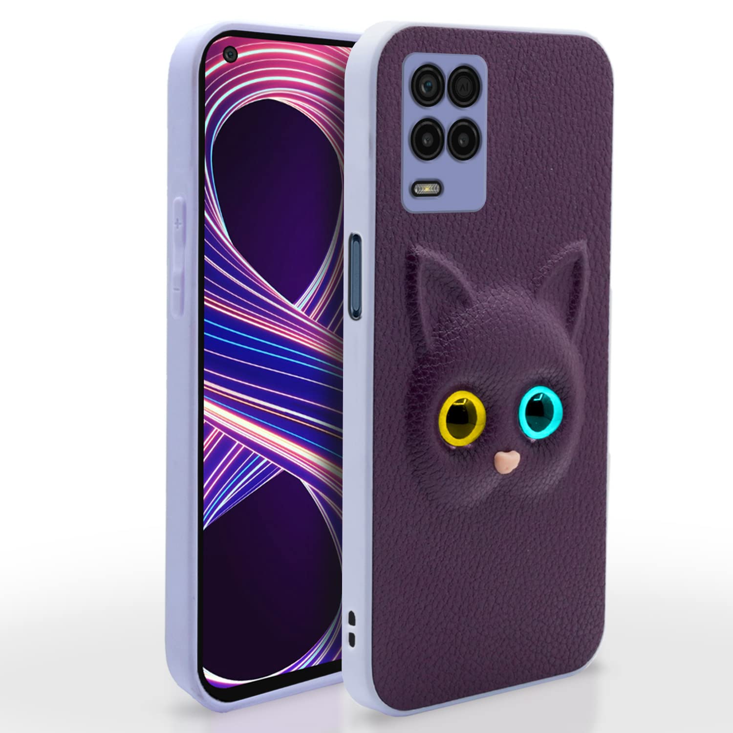 iVoler Cover per Realme 8 Pro e Realme 8 4G, Custodia Trasparente per Assorbimento Degli Urti con Paraurti in TPU Morbido, Sottile Morbida in Silicone TPU Protettiva Case