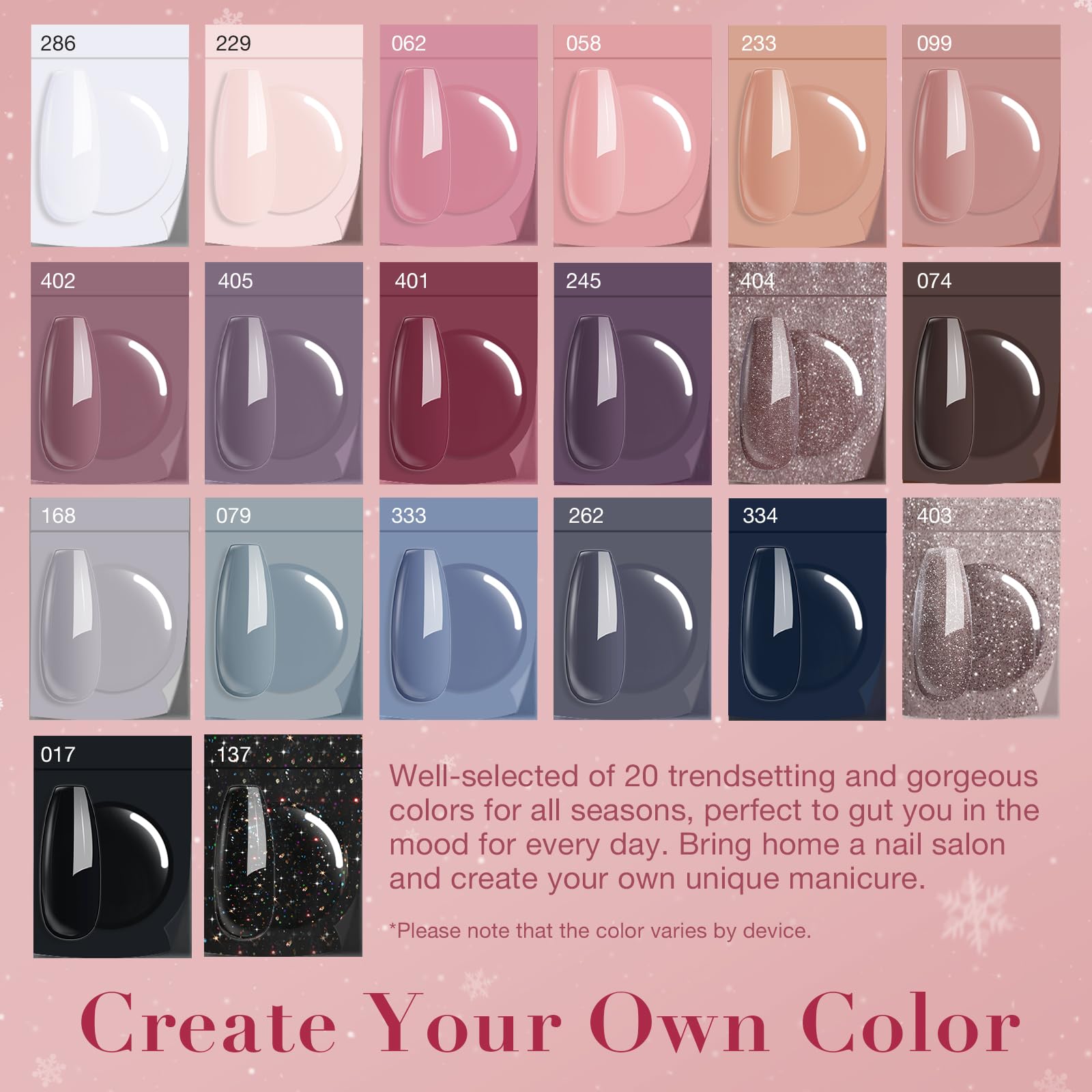 AZUREBEAUTY 31Pcs Dip Powder Nail Kit Starter 20 Colors Pastel Spring Summer Pink Acrylic Dipping Powder Set with Top/Base Coat Activator & Recycling Tray for Macaron French Manicure Salon: Nude Tan Gray Black