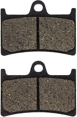 Miniatura 7 de NICHE Juego de pastillas de freno para Yamaha FZ6 FZ6R 5VN-25805-00-00 5VX-25806-00-00 Delanteras traseras orgánicas